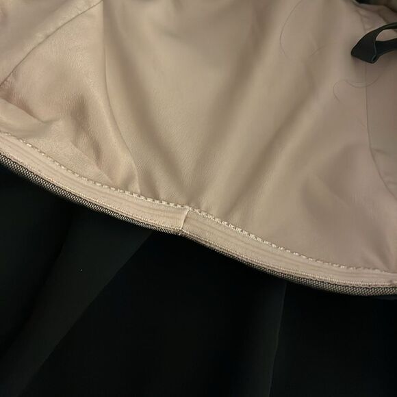 Bcbgmaxazaria Daphine dress black size 2 midi removable bra strap front pockets - Picture 7 of 16